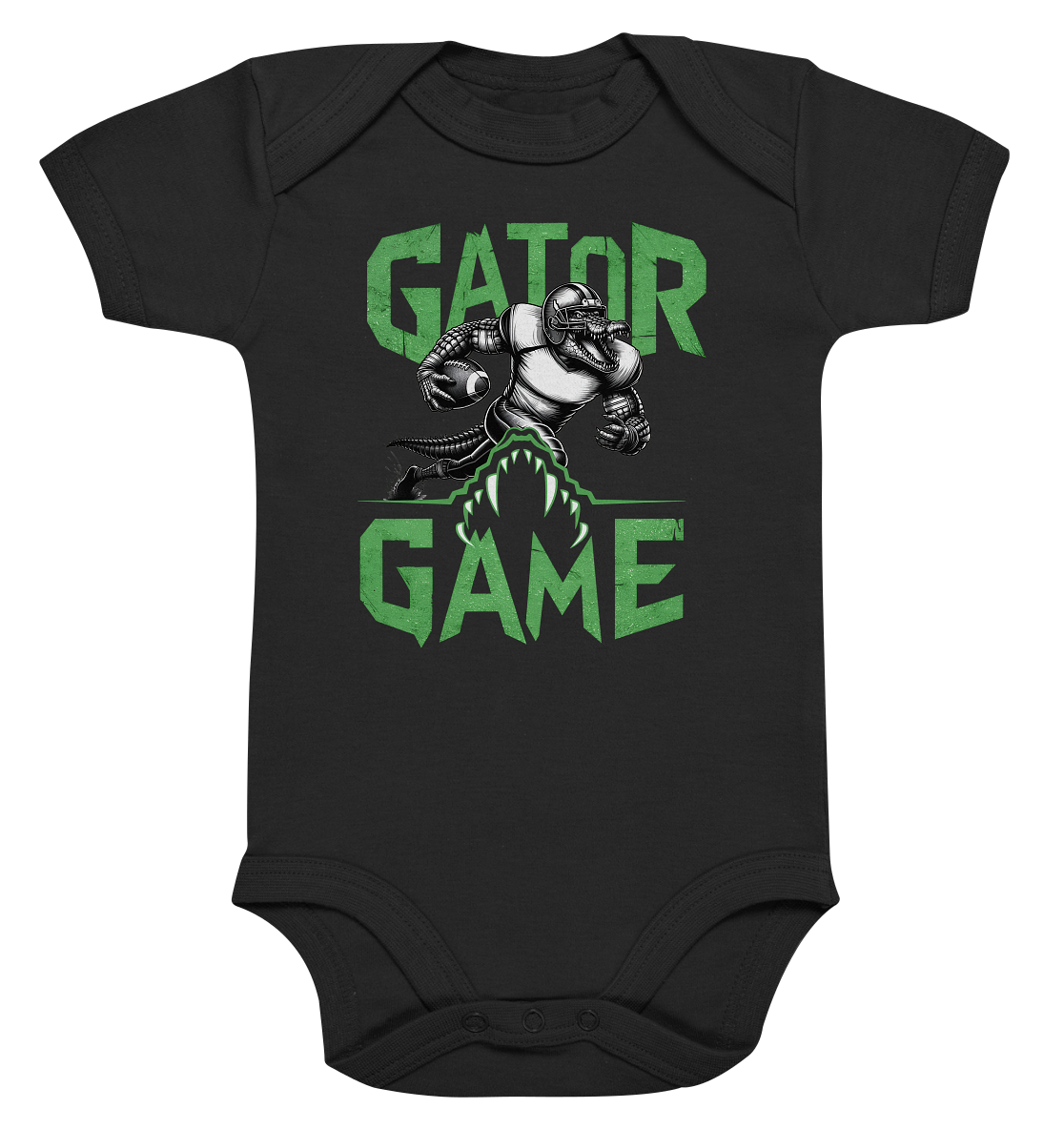 Gator Game - Organic Baby Bodysuit