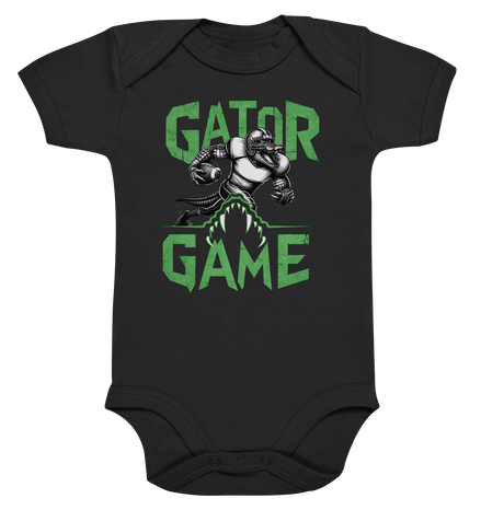 Gator Game - Organic Baby Bodysuite