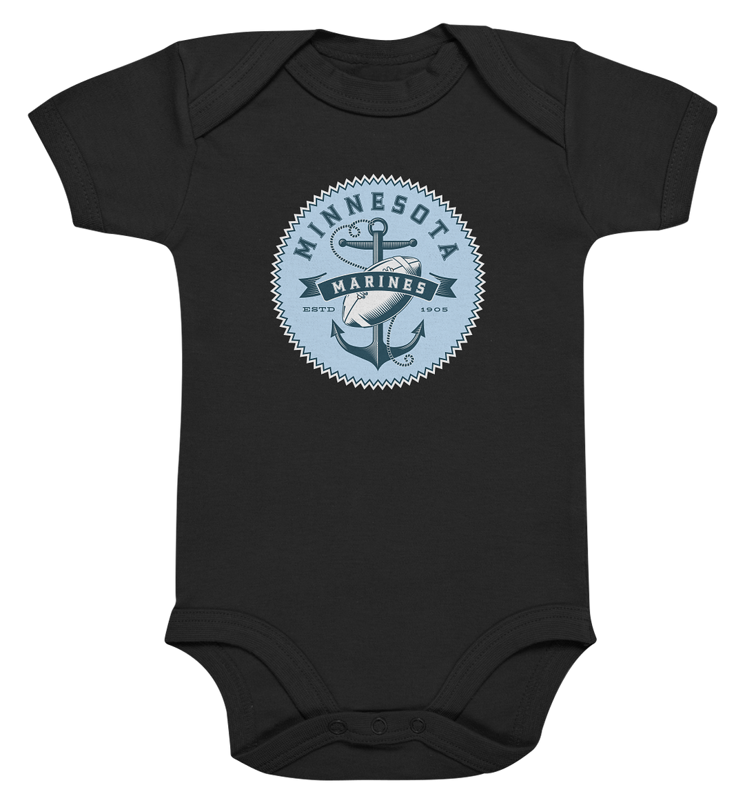 Minnesota Marines II - Organic Baby Bodysuite