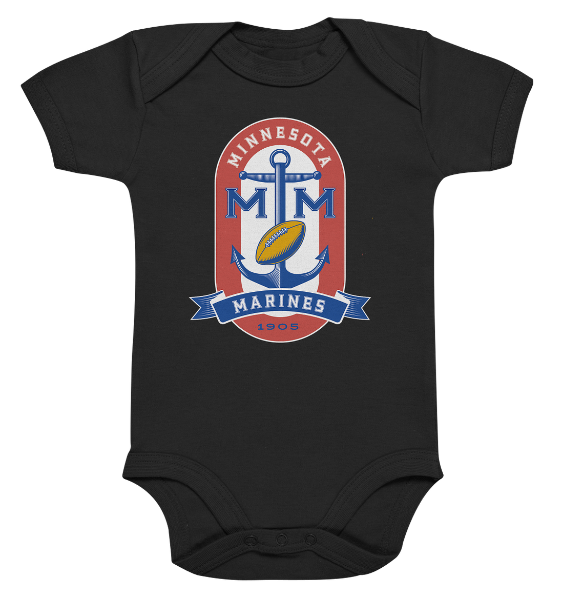 Minnesota Marines - Organic Baby Bodysuite