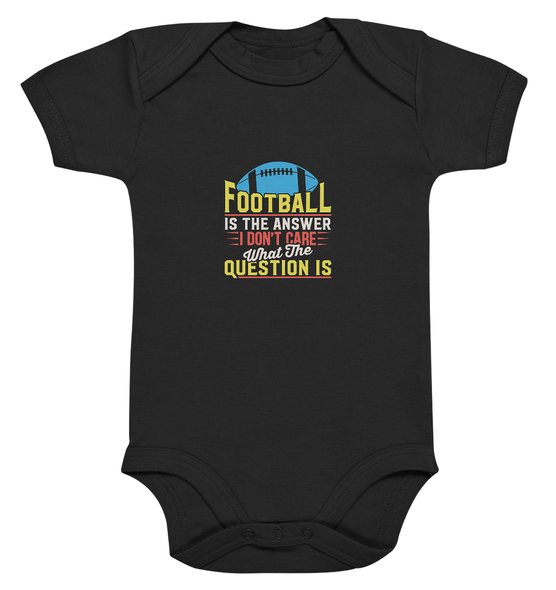 Football is the Answer - Organic Baby Bodysuite