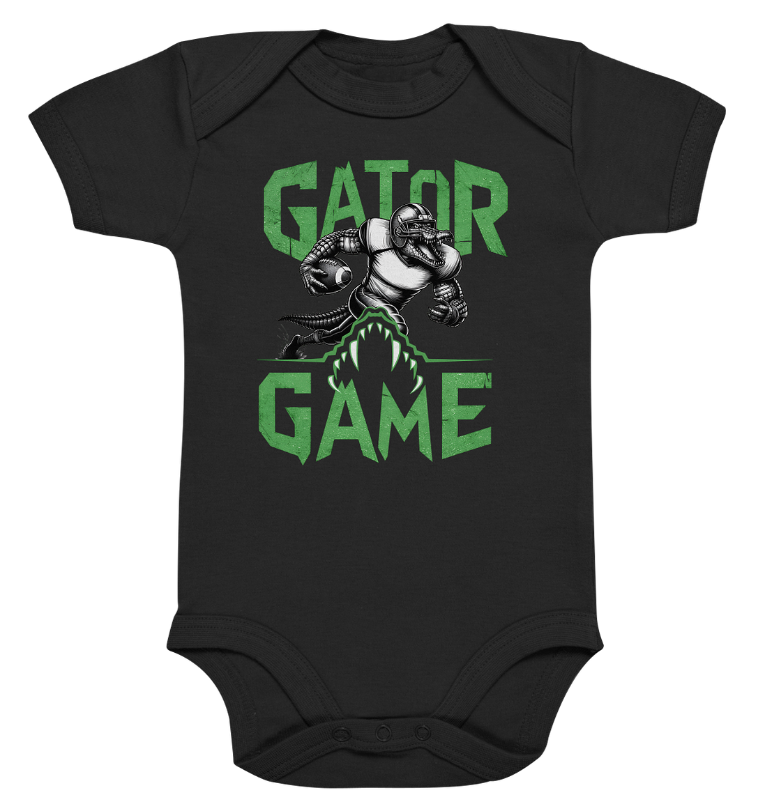 Gator Game - Organic Baby Bodysuit