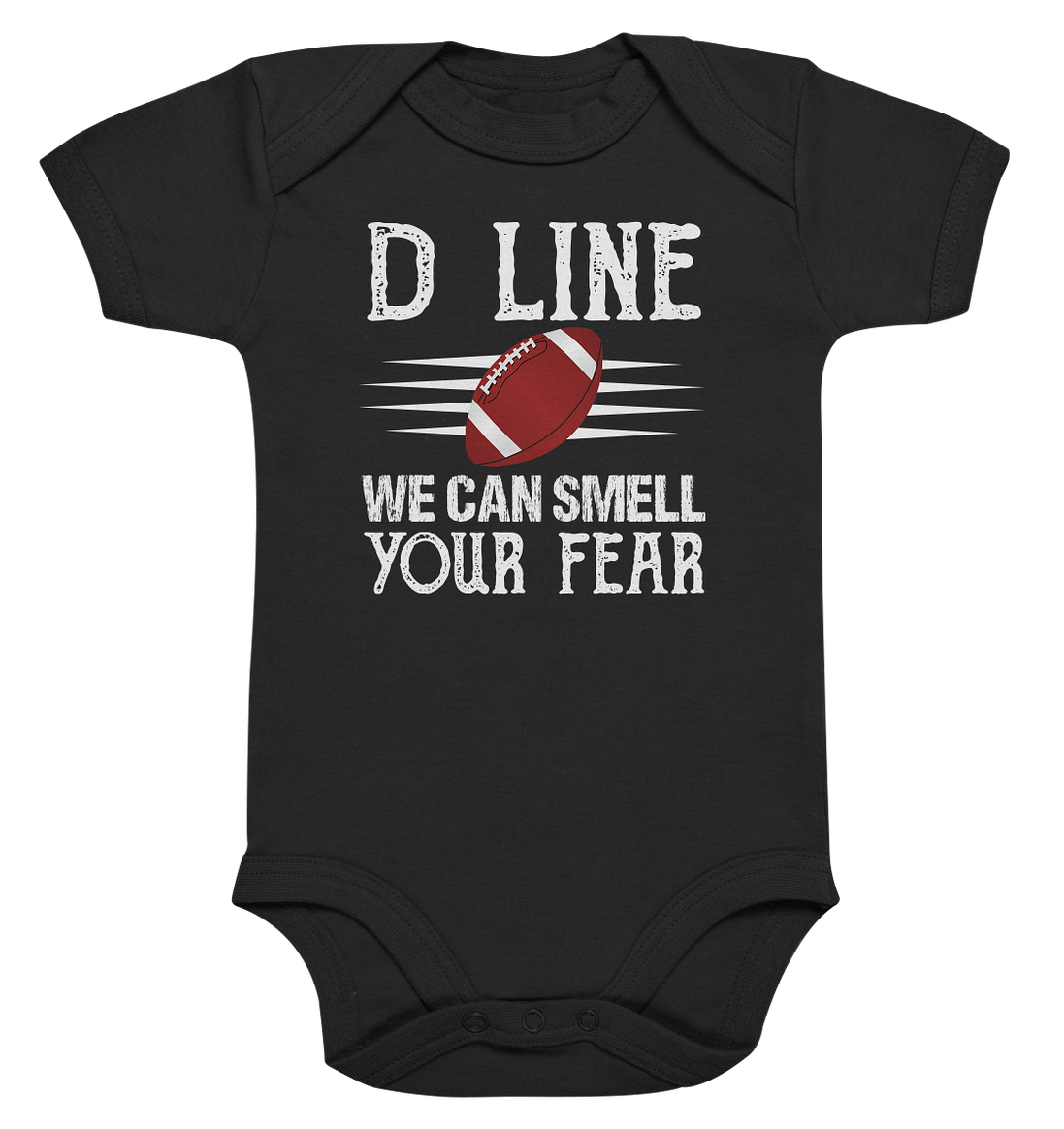 D-Line Fear - Organic Baby Bodysuite
