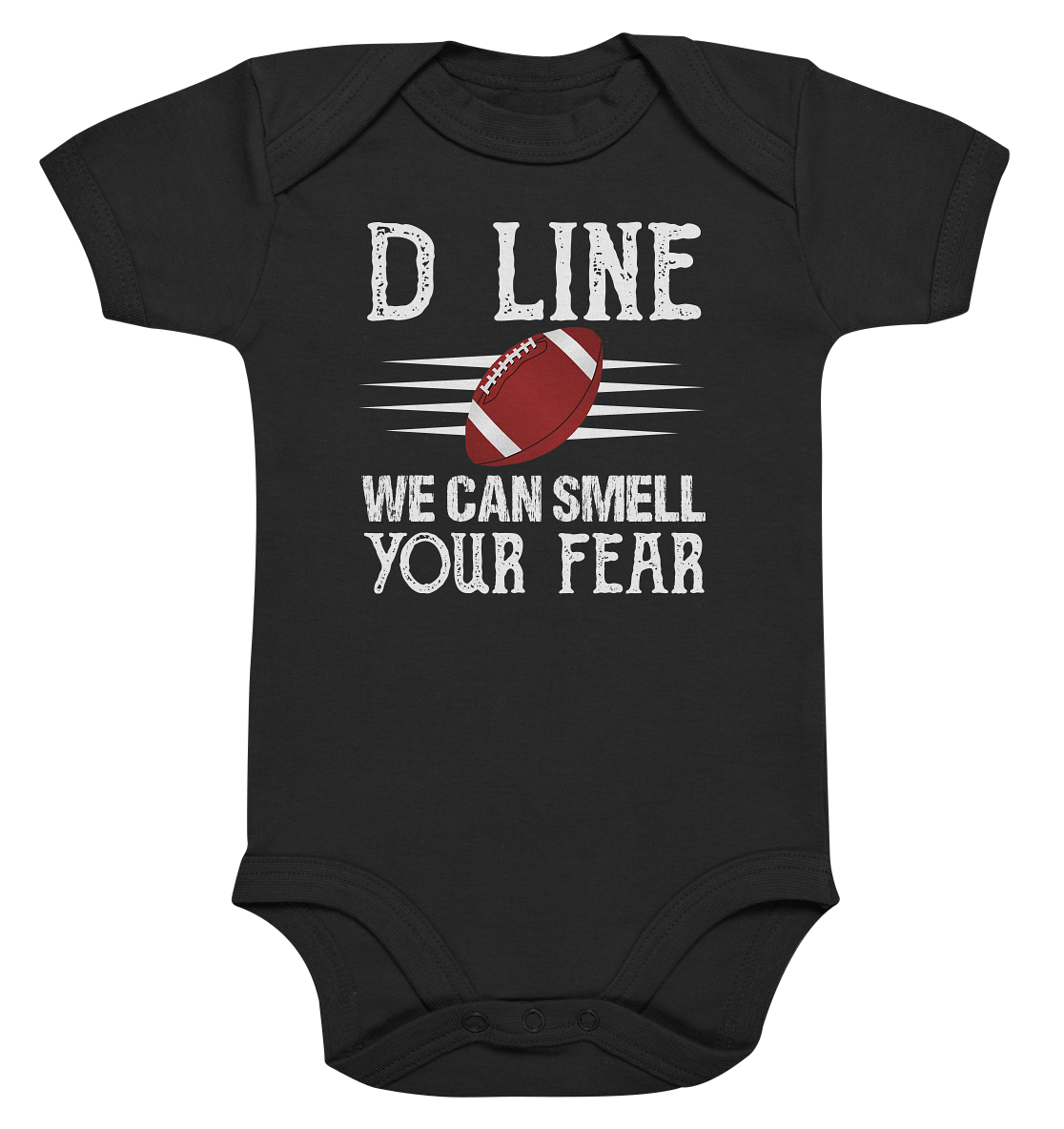 D-Line Fear - Organic Baby Bodysuite