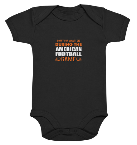 Sorry - Organic Baby Bodysuite