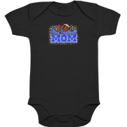 Flag Football Mom - Organic Baby Bodysuite