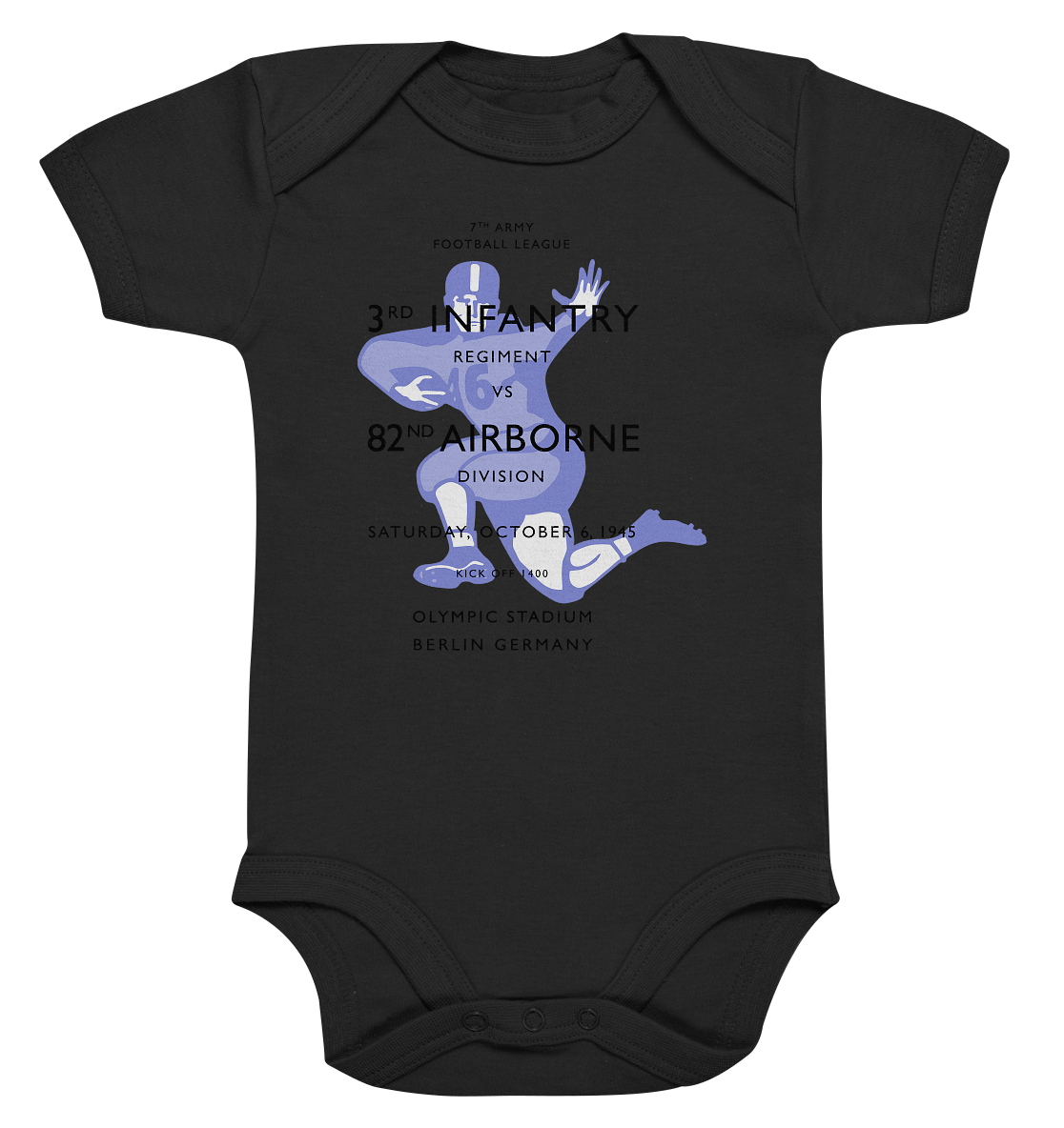 Infantry vs. Airborne 1945 - Organic Baby Bodysuite