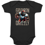 Gridiron Grizzly - Organic Baby Bodysuite