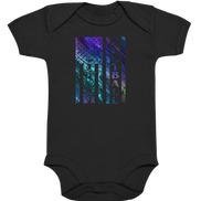 USA Football Flag  - Organic Baby Bodysuite