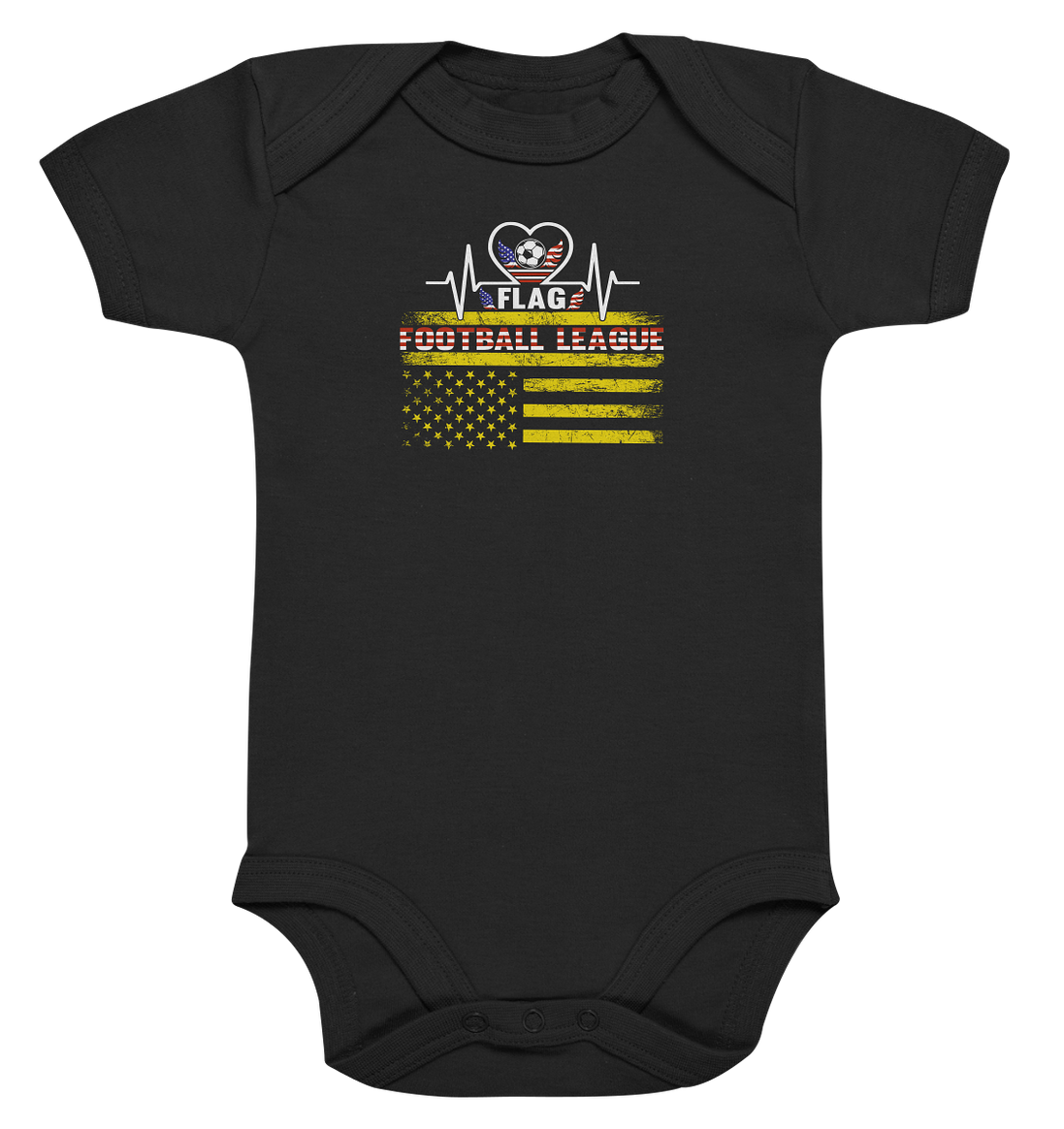 Flag Football League - Organic Baby Bodysuit