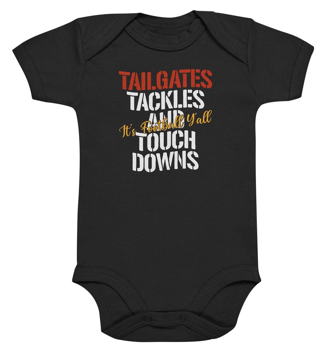 Tailgate Tackles - Organic Baby Bodysuite
