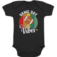 Game Day Vibes White - Organic Baby Bodysuite