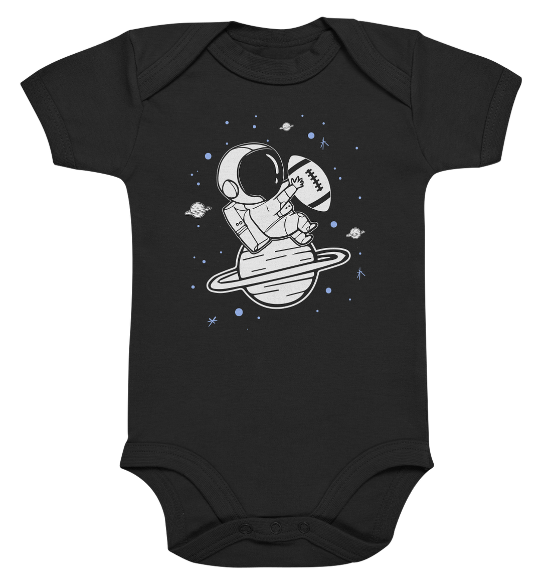 Footballnaut - Organic Baby Bodysuit