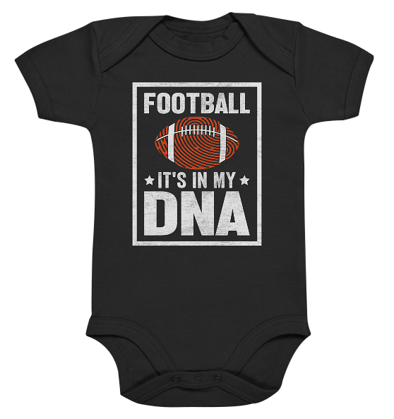Football DNA - Organic Baby Bodysuit