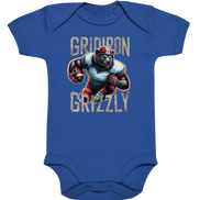 Gridiron Grizzly - Organic Baby Bodysuite