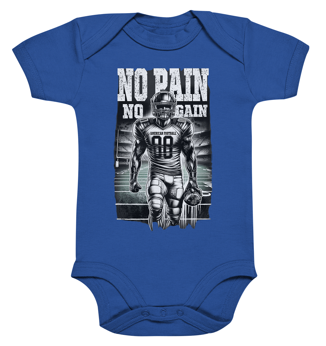 No Pain No Gain  - Organic Baby Bodysuite