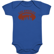 Los Angeles Football Silhouette - Organic Baby Bodysuite