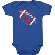 Football Dots - Organic Baby Bodysuite