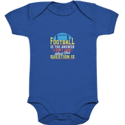 Football is the Answer - Organic Baby Bodysuite