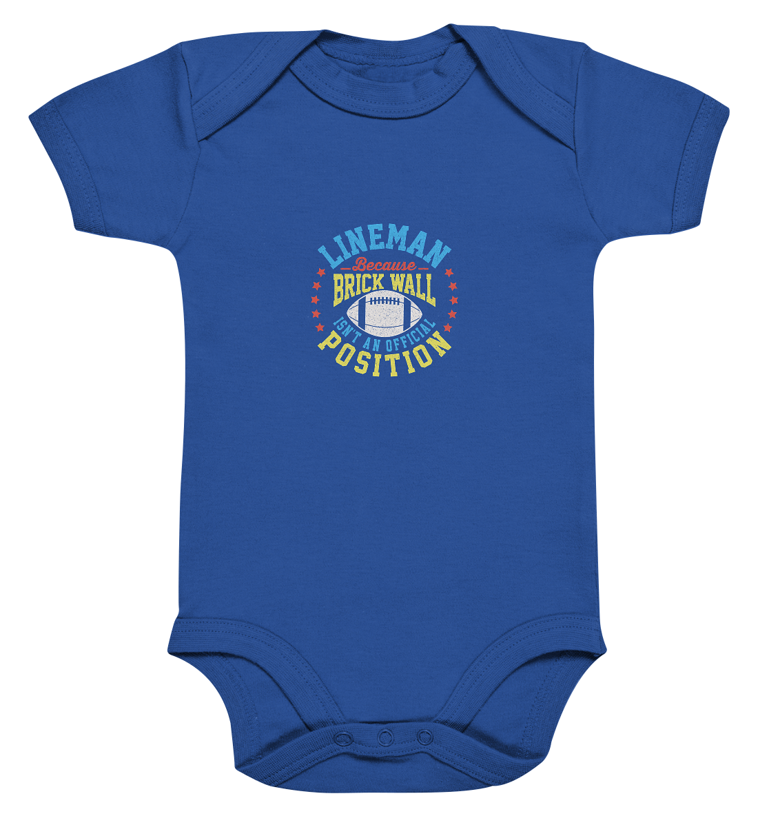 Lineman Brick Wall - Organic Baby Bodysuite