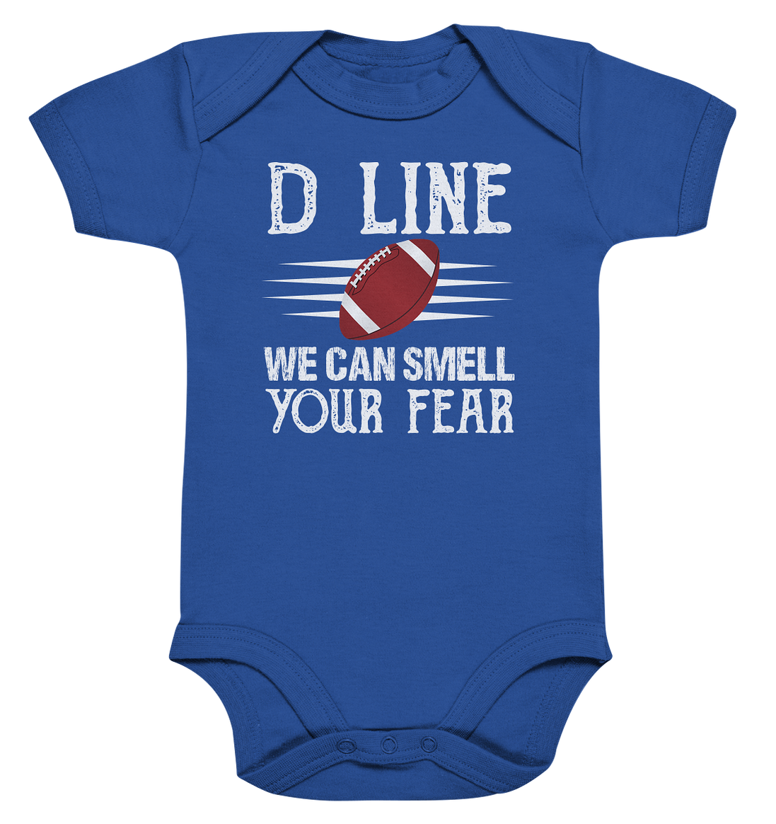 D Line Fear - Organic Baby Bodysuit