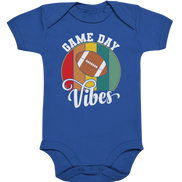 Game Day Vibes White - Organic Baby Bodysuite