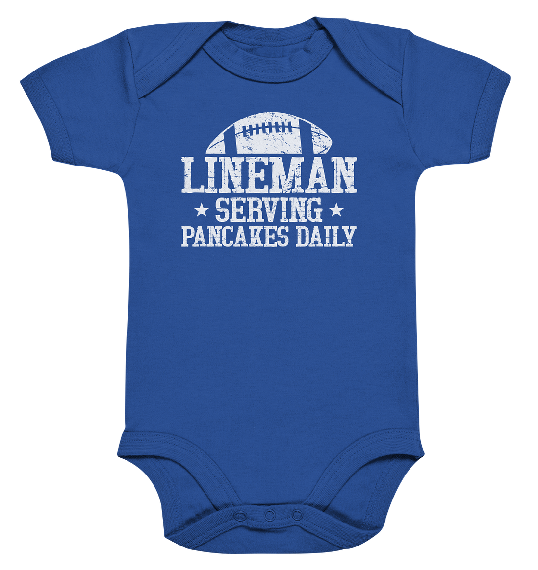 Lineman Serving Pancakes - Organic Baby Bodysuite