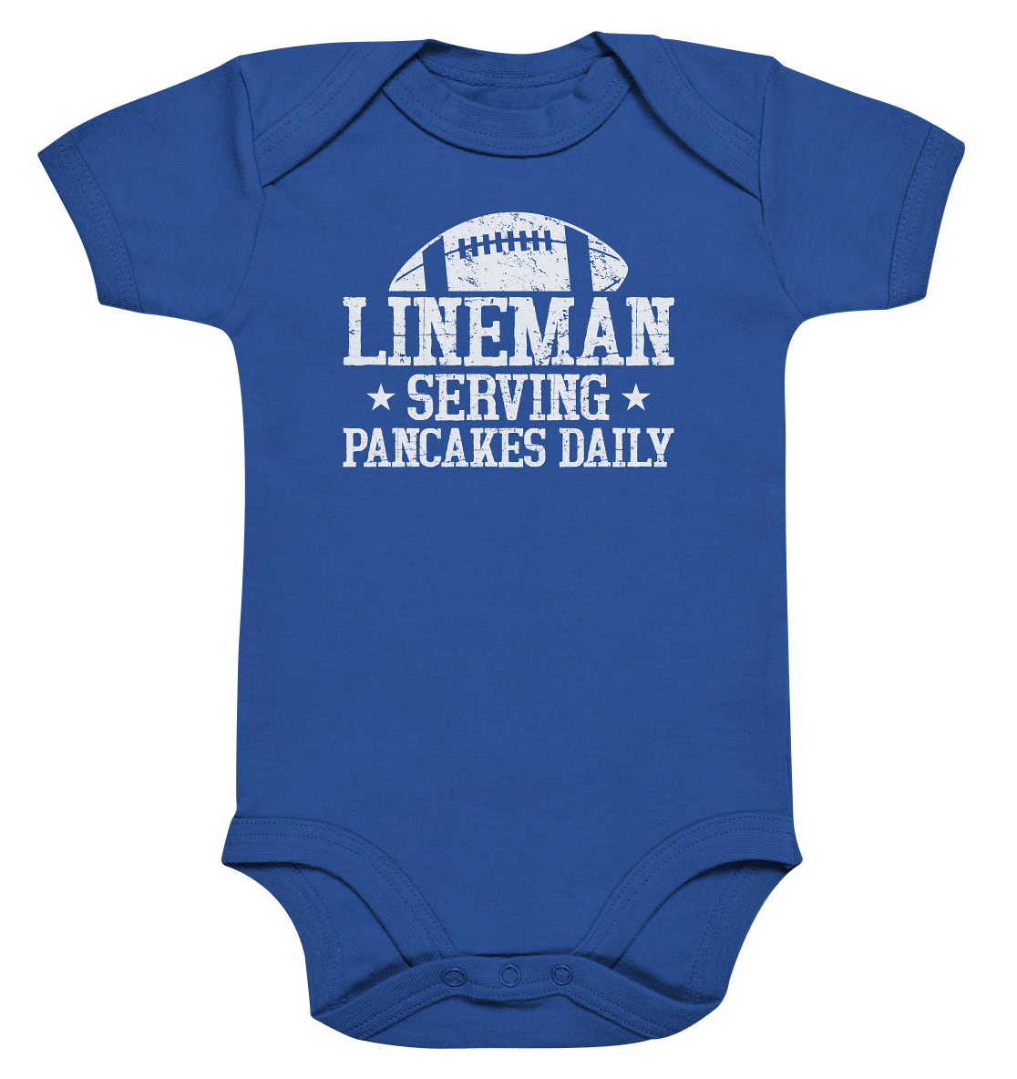 Lineman Serving Pancakes - Organic Baby Bodysuite
