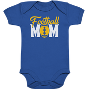 Football MOM - Organic Baby Bodysuit