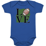 Football Love II - Organic Baby Bodysuite