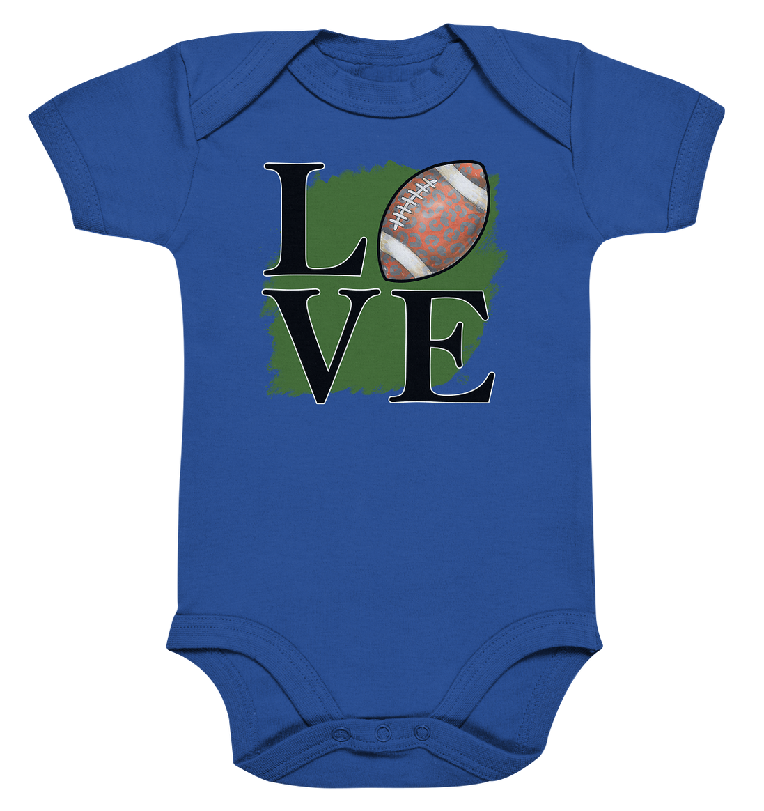 Football Love II - Organic Baby Bodysuite