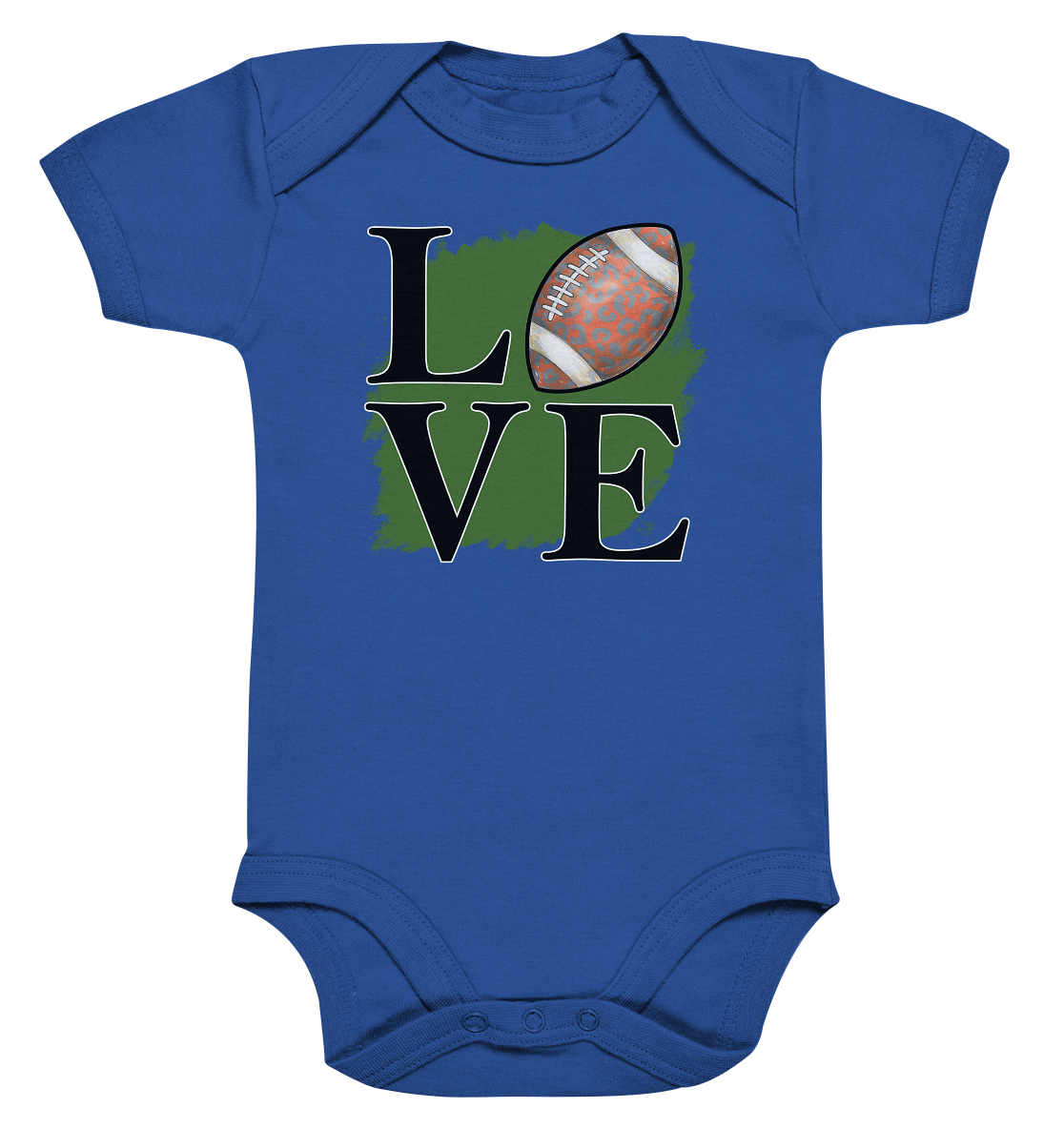 Football Love II - Organic Baby Bodysuite