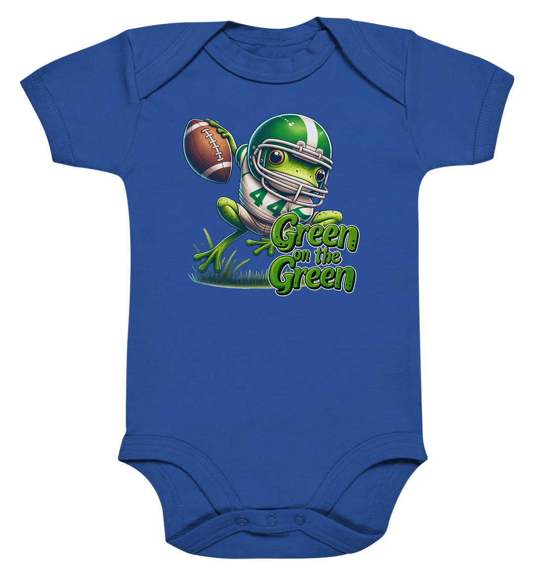 Green Frog - Organic Baby Bodysuit