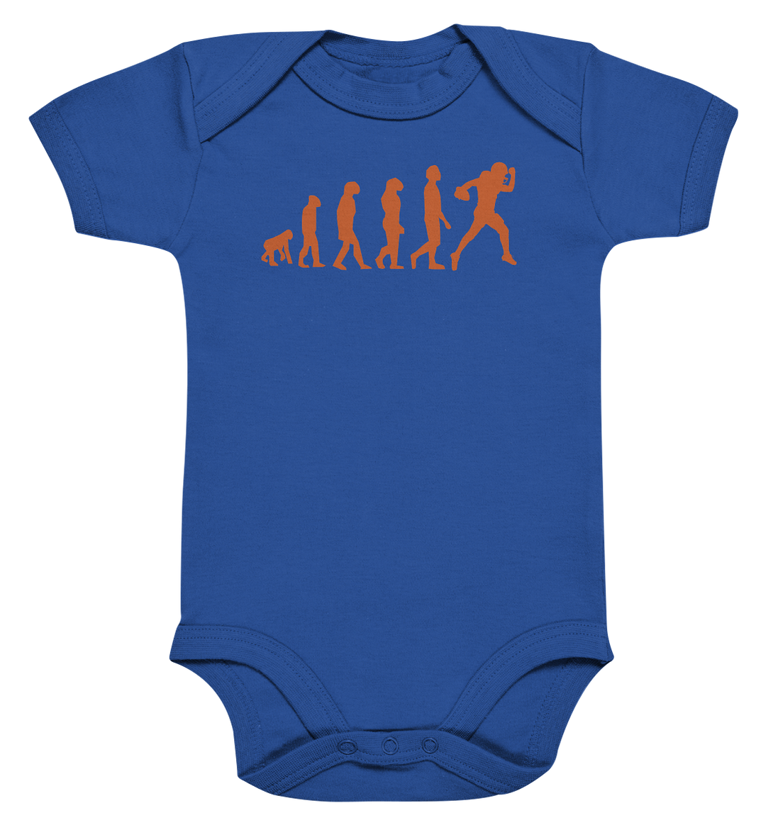American Football Evolution - Organic Baby Bodysuite