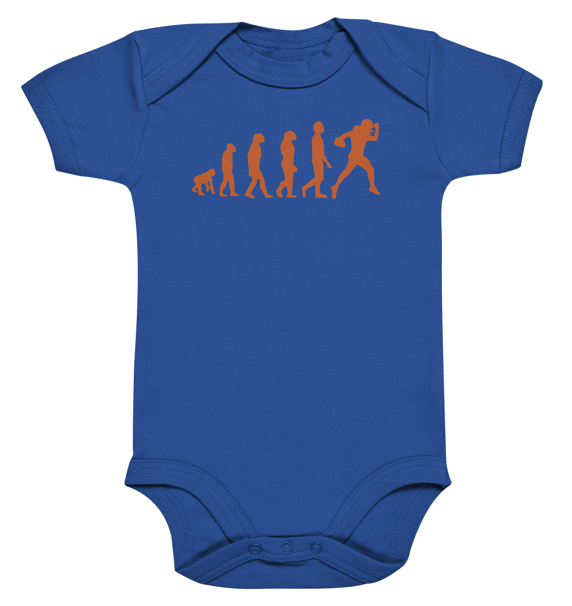 American Football Evolution - Organic Baby Bodysuite
