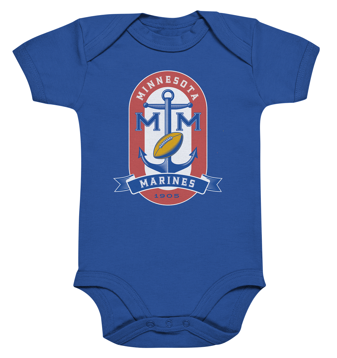 Minnesota Marines - Organic Baby Bodysuite