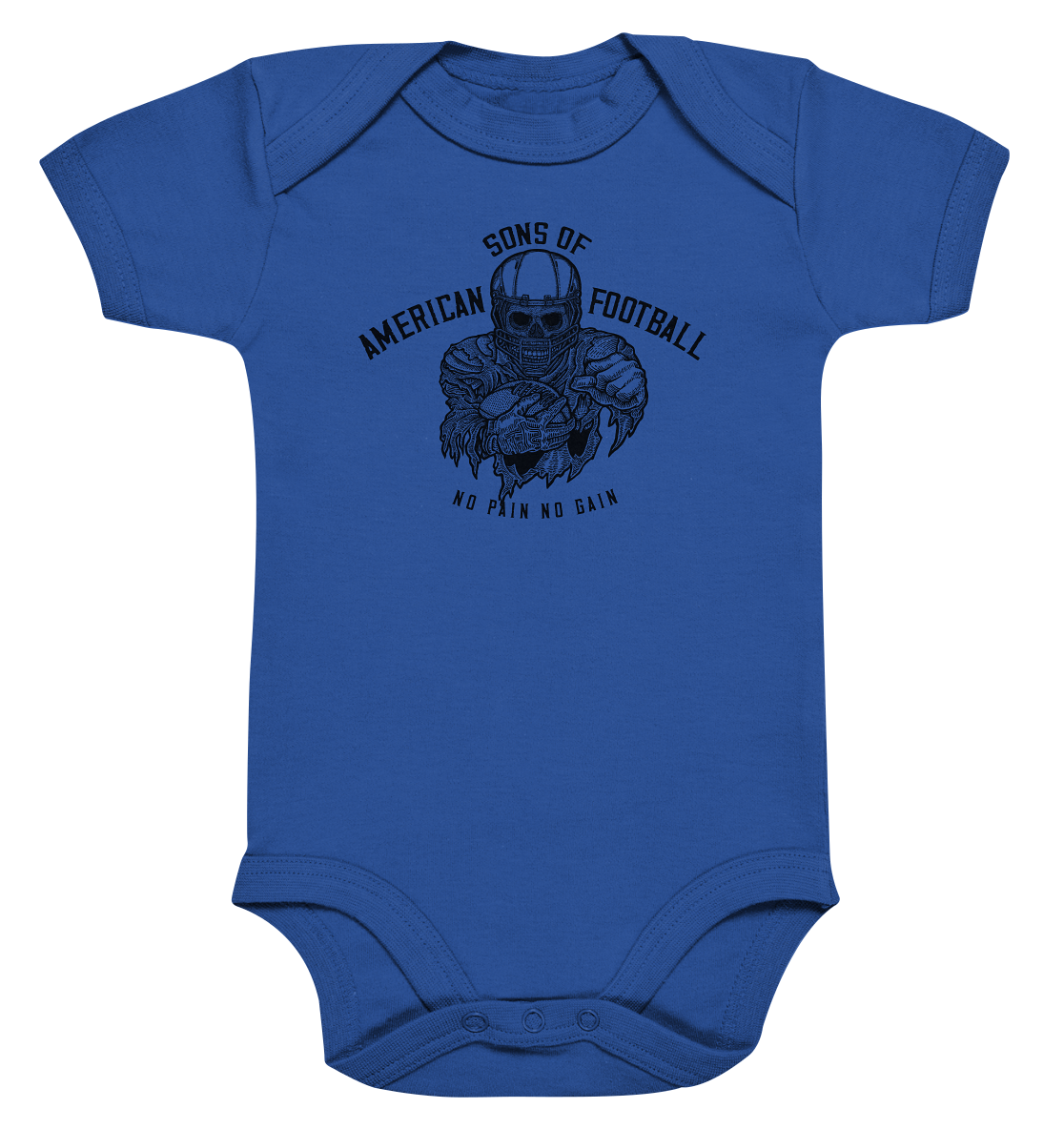 SAMFO No Pain No Gain  - Organic Baby Bodysuite