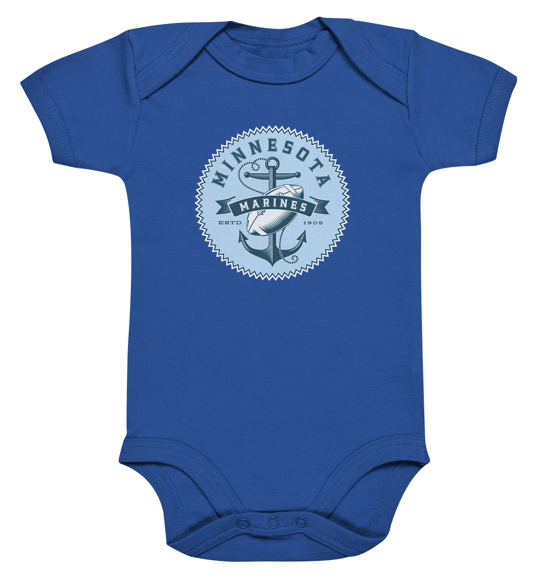 Minnesota Marines II - Organic Baby Bodysuite