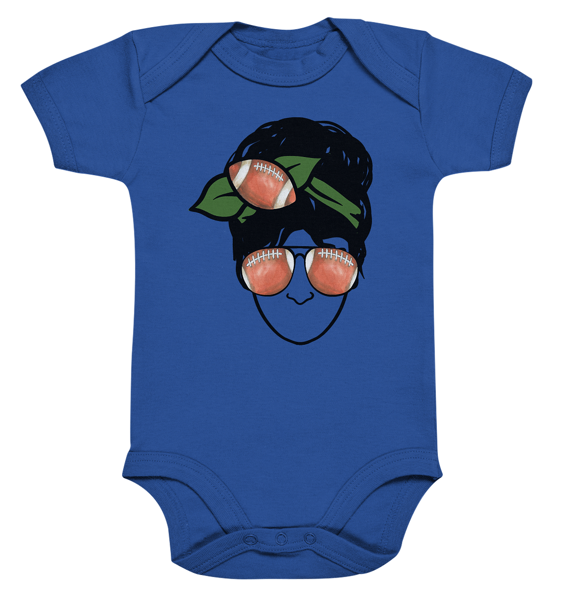 Lady Balls - Organic Baby Bodysuite