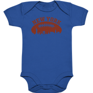 New York Football Silhoutte  - Organic Baby Bodysuite