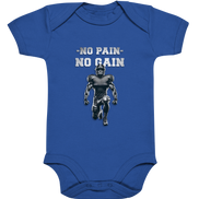 No Pain No Gain Metal  - Organic Baby Bodysuite