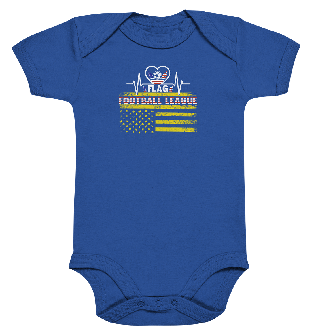 Flag Football League - Organic Baby Bodysuit