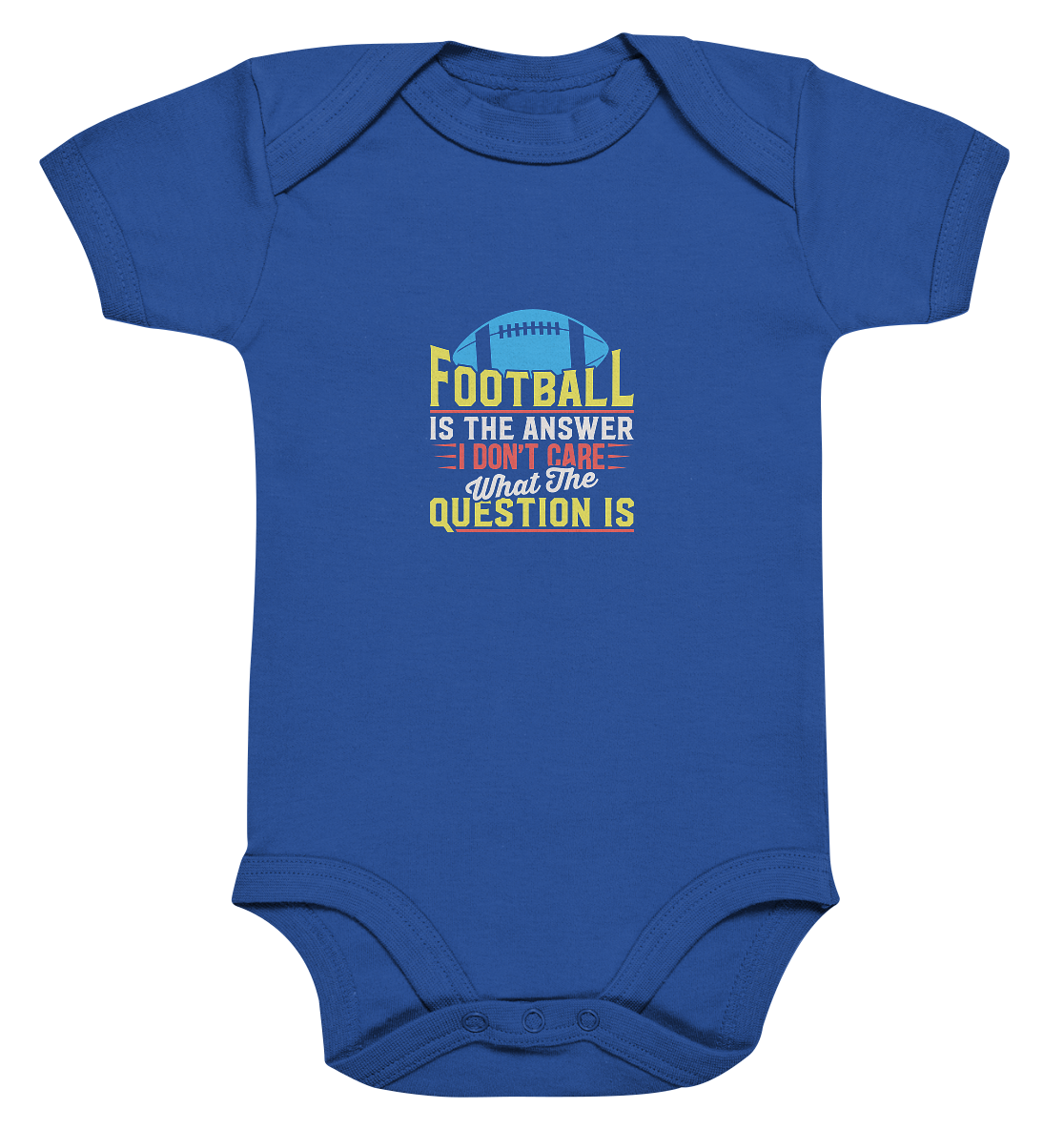 Football is the Answer - Organic Baby Bodysuite