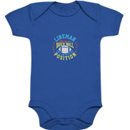 Lineman Brick Wall - Organic Baby Bodysuite
