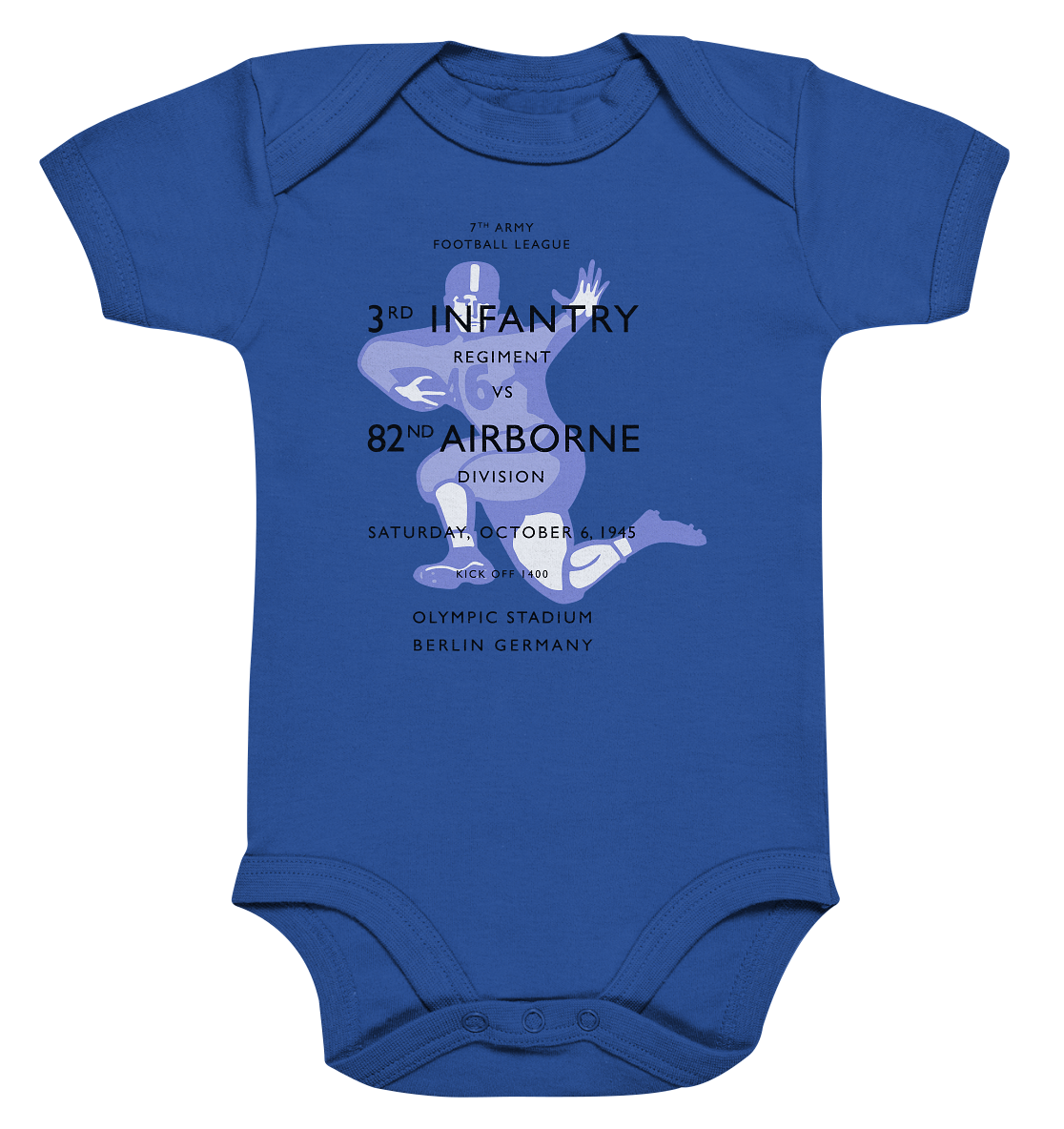 Infantry vs. Airborne 1945 - Organic Baby Bodysuite