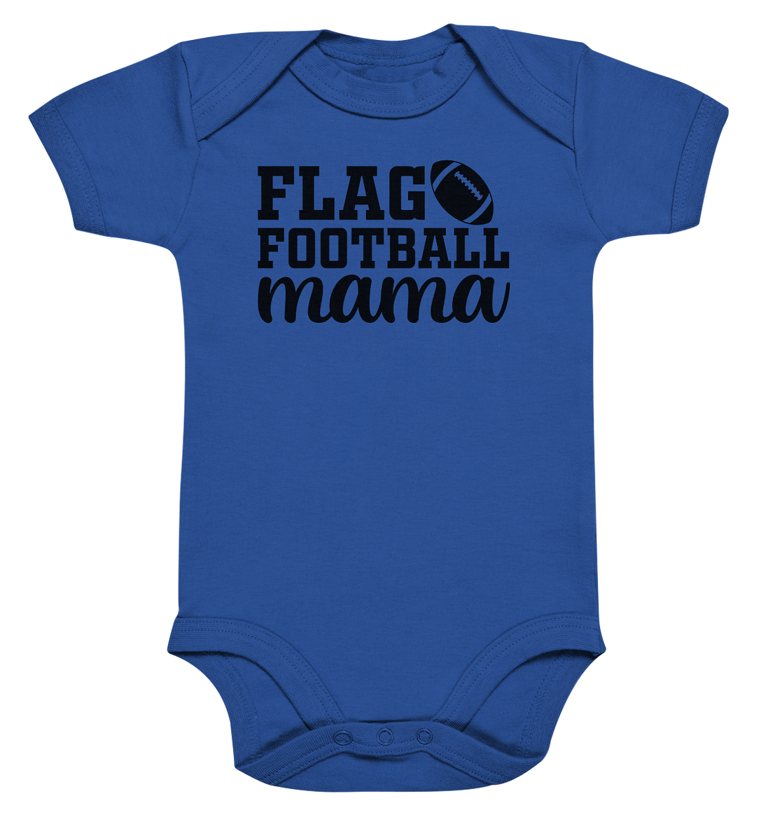 Flag Football Mama - Organic Baby Bodysuite