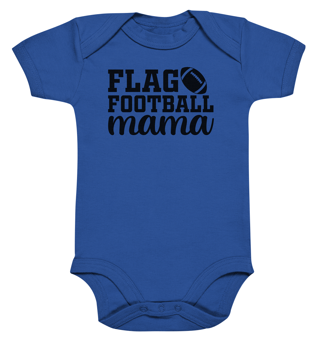 Flag Football Mama - Organic Baby Bodysuite