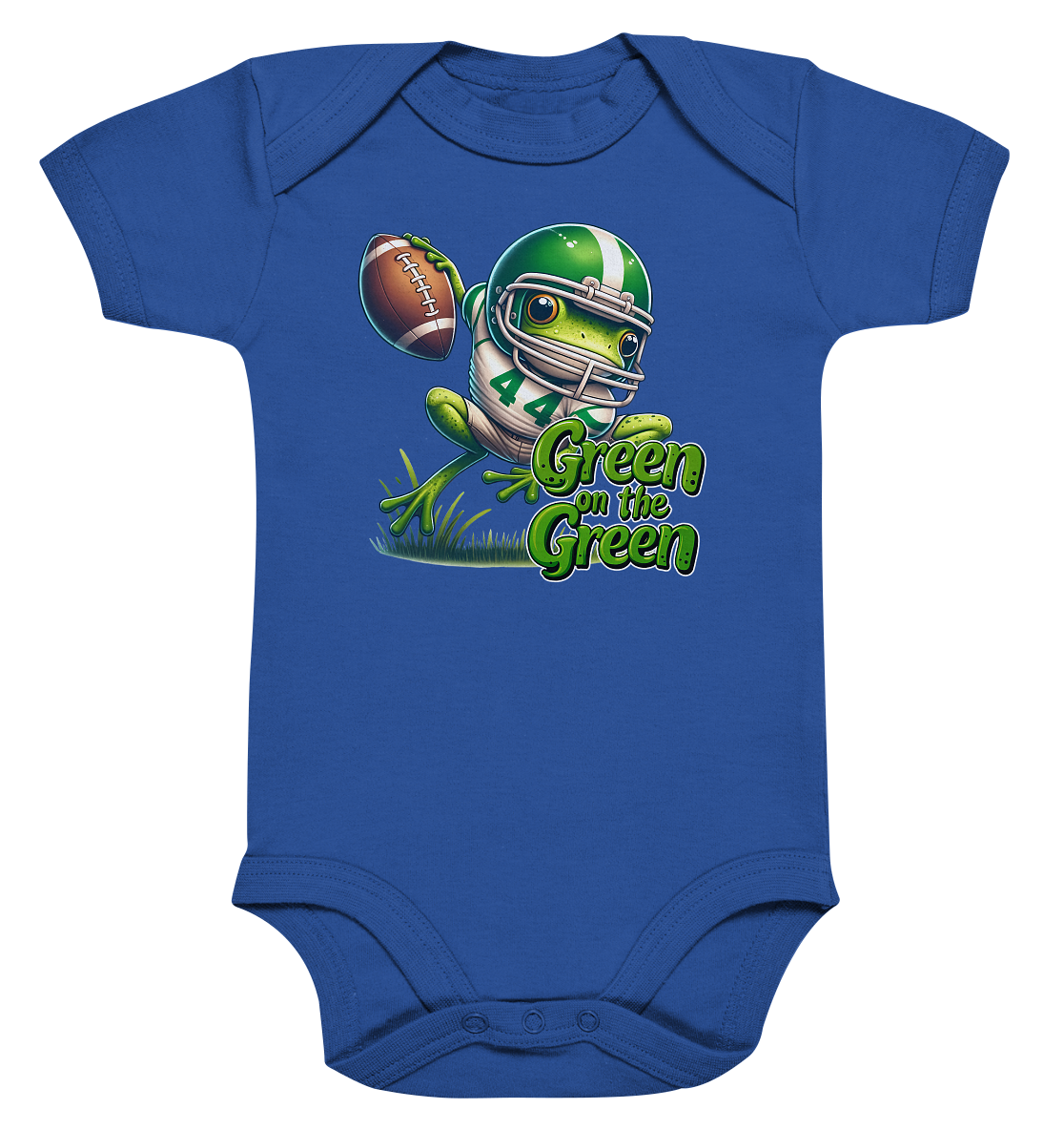 Green Frog - Organic Baby Bodysuit