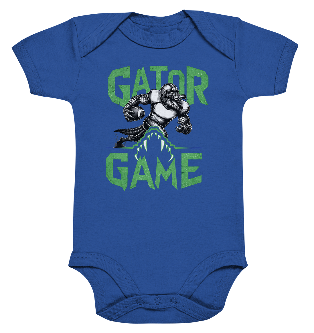 Gator Game - Organic Baby Bodysuit