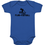Playoff Flag Football Men Black - Organic Baby Bodysuit